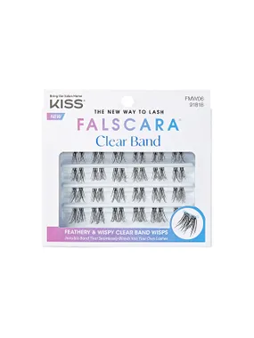 False eyelashes Falscara Multipack - Clear band