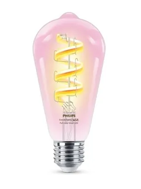Philips Smart Filament E27 ST64 6.3 W (40 W), RGBW