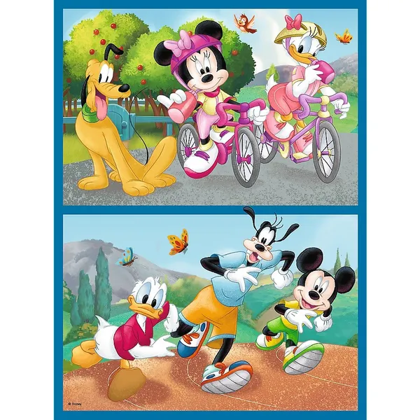 Puzzle 2w1 memos Disney characters