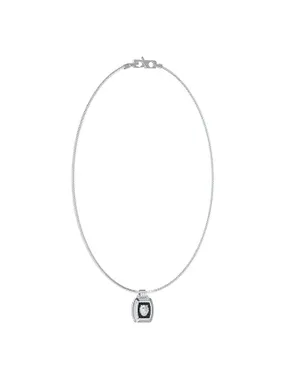 Modern Steel Necklce Lion King Jumn05001jwstt/U