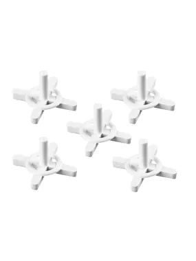 Spacer crosses with a 3.0 mm circle, 100 pcs.