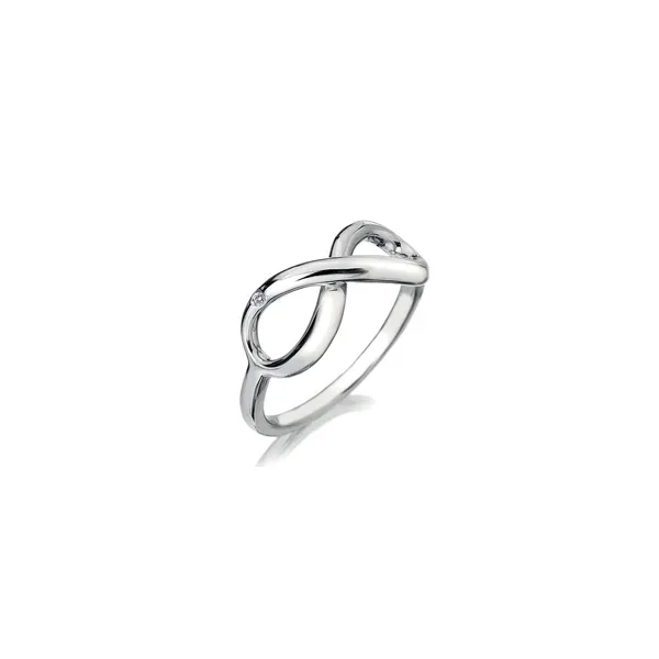 Silver Ring Hot Diamonds Infinity DR144