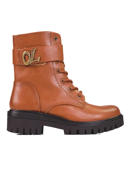 Shelovet women's worker brown