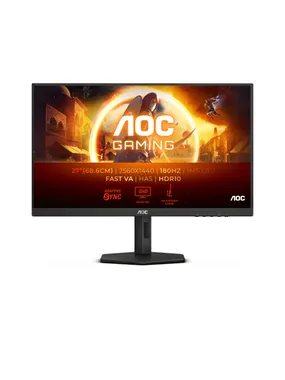 AOC G4 Q27G4XN datora monitors 68,6 cm (27") 2560 x 1440 pikseļi Quad HD LCD melns, pelēks