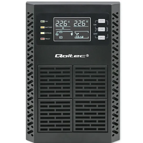 UPS 1kVA, 1000W, PF1.0 LCD,EPO,USB,On line