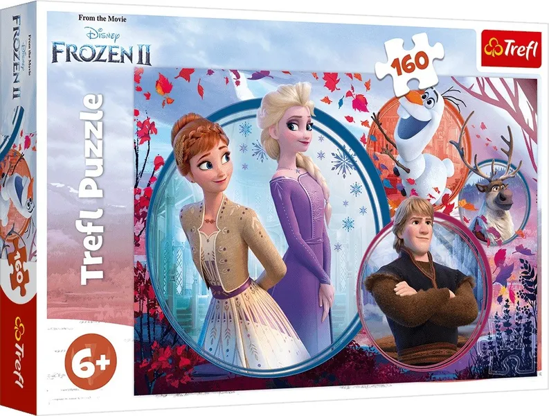 Puzzle 160 pieces.<\/b> Frozen 2 (Frozen) - A sister adventure<\/b>