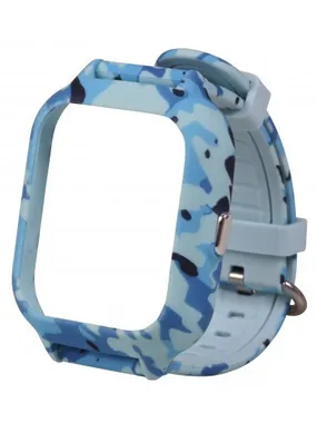 Replacement strap for Helmer LK 710 4G blue watch