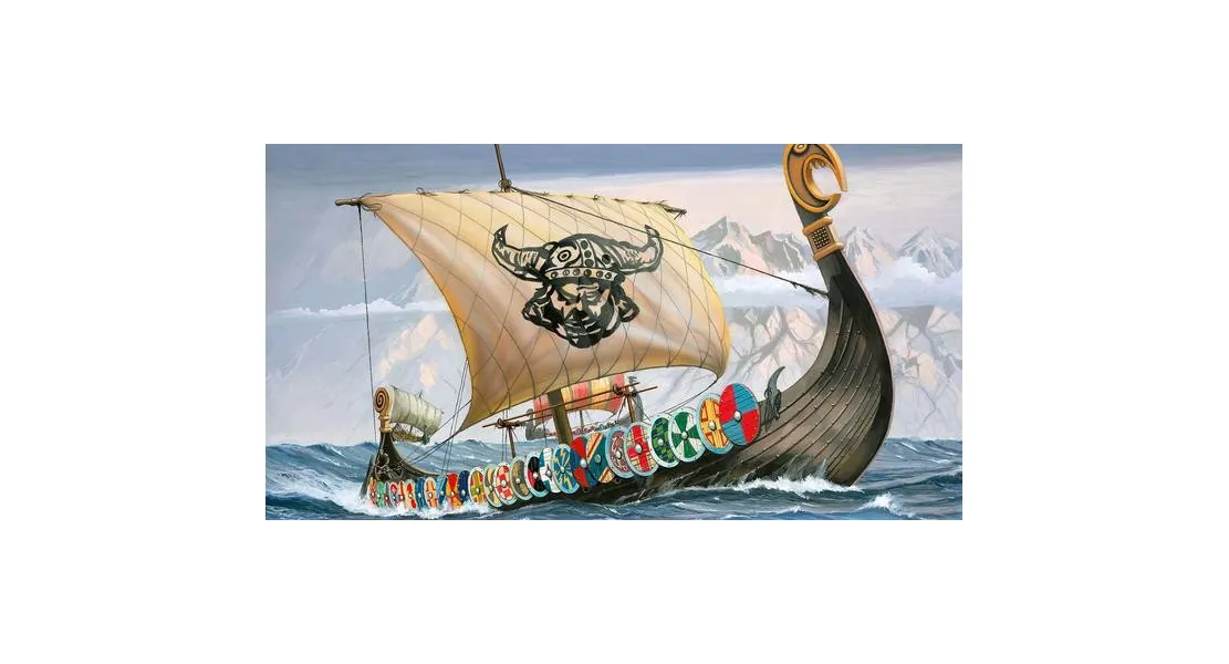 Viking Ship plastic model