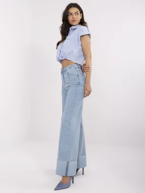 Women's blue jeans pants jeans