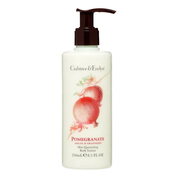 Crabtree & Evelyn, Pomegranate, Argan & Grapeseed, Quenching, Body Lotion, 250 ml