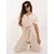 Women's beige summer set