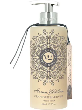 Aroma Selection Grapefruit & Vetiver (Cream Soap) 400 ml