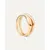 ONDA ESSENTIALS GOLD PLAN RING SET AN01-C21