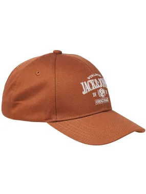 Men's cap JACTRUE 12263304 Copper Brown