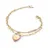 All You Need is Love Delicate Double Bracelet JUBB04206JWYGPK