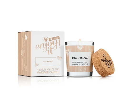 Massage candle Enjoy it! Coconut (Massage Candle) 70 ml