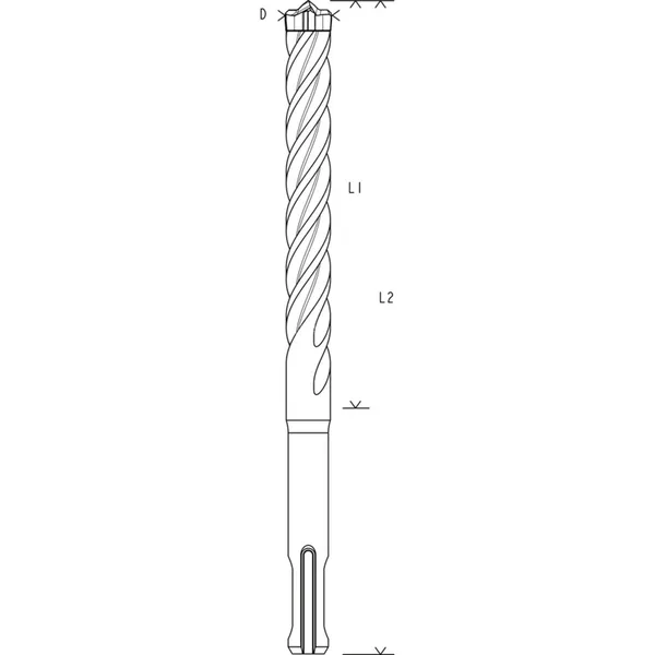 Expert hammer drill SDS-plus-7X, Ø 10mm