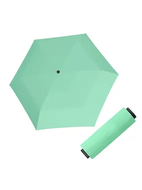 Folding umbrella Fiber Mini Compact Uni Mint Green