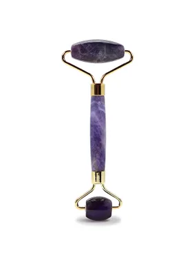 Facial contour roller - amethyst (Amethyst Facial Roller)