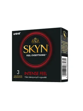 Skyn Intense Feel non-latex domed condoms 3pcs
