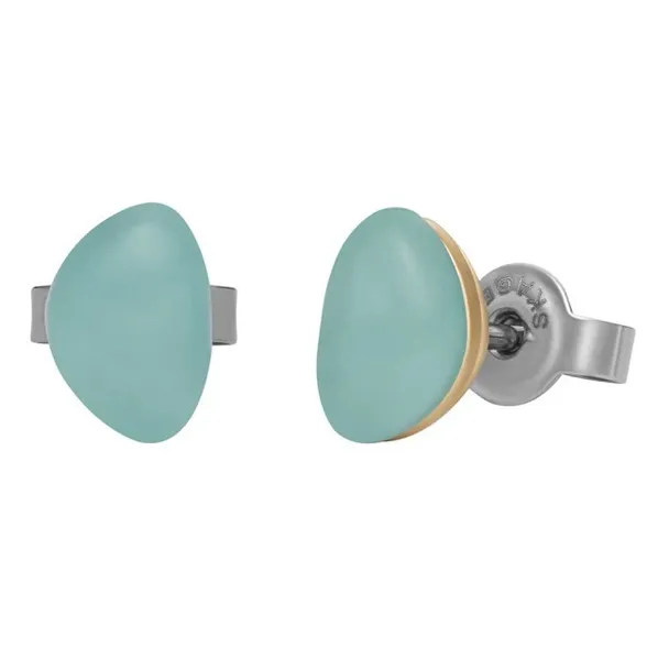 Bicolor seed earrings Sofia Sea Glass SKJ1805710