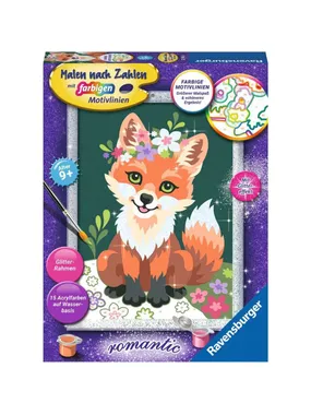 Painting by Numbers - Flowery Fox