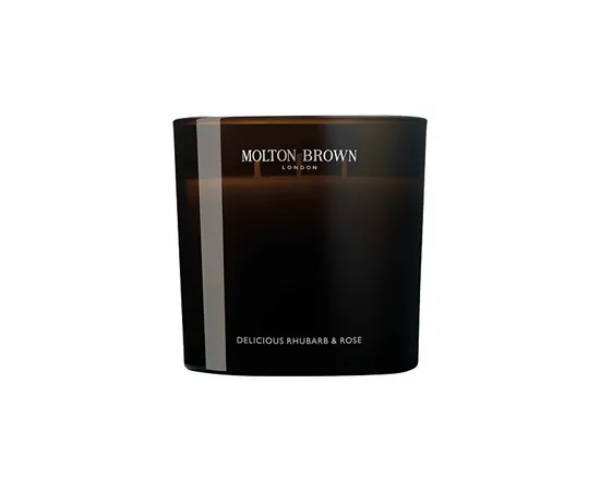 Delicious Rhubarb & Rose Scented Candle 600 G