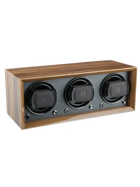 Paul Design Watch Winder Gentlemen 3 Walnut 20076
