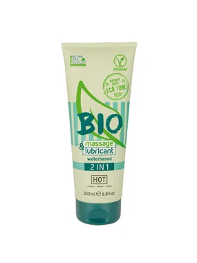 Bio 2in1 Massage & Lube water-based lubricant 200ml