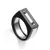 Men's steel ring 2in1 Beat 14114A02