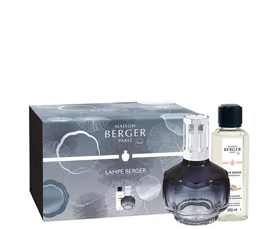 Gift set catalytic lamp Molecule midnight blue + Pod Magnoliemi refill 250 ml