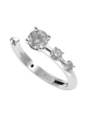 Elegant open ring with Sunburst zircons JUBR01408JWRH