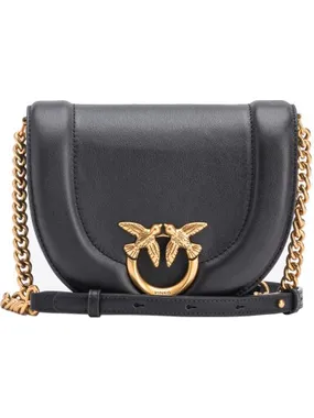 Women's leather crossbody handbag