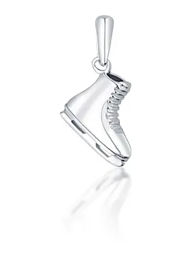 Original silver skates pendant SVLP0392XH20000