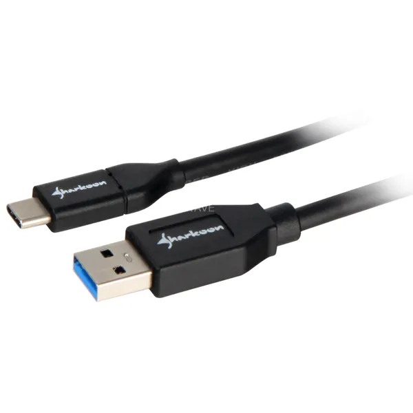 USB 3.2 Gen 2 cable, USB-A male > USB-C male