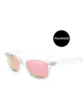 Women's polarization sunglasses Sollary Transparent Pink