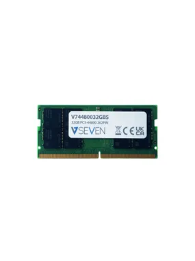 V7 V74480032GBS atmiņas modulis 32 GB 1 x 32 GB DDR5 5600 MHz