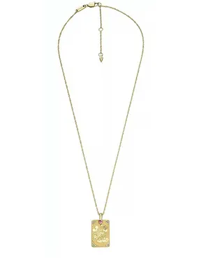 Beautiful gold-plated Disney Minnie necklace JFC04708710