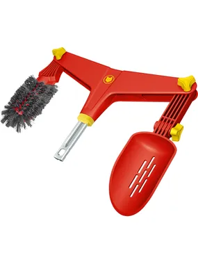 Gutter cleaner GC-M, multi-star, broom