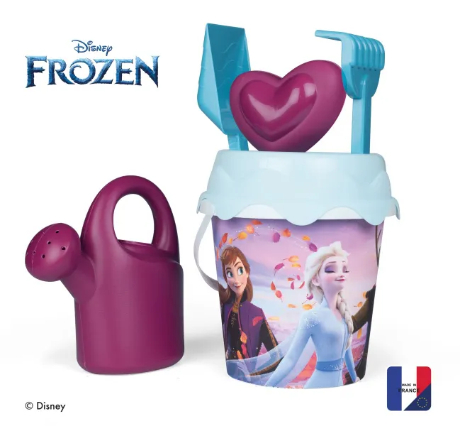 Bucket with accessories 17 cm, Frozen