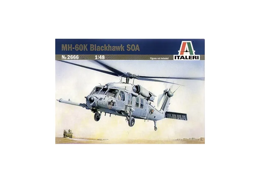 Plastic model ITALERI MH-60K Blackhawk SOA