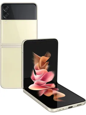 Samsung Galaxy Z Flip3 5G 128GB F711B Beige (Refurbished)