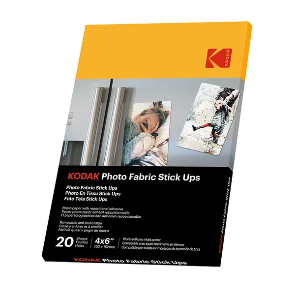 Kodak Photo Fabric Stick Ups 20 Sheets