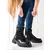 Lace-up boots on the Potocki platform