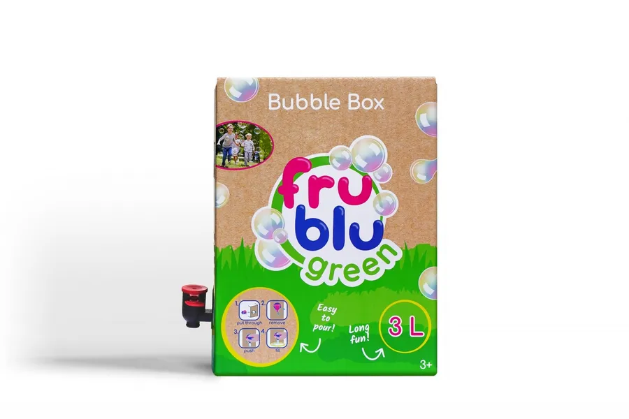 Soap bubble liquid Fru Blu Bubble Box with tap 3l