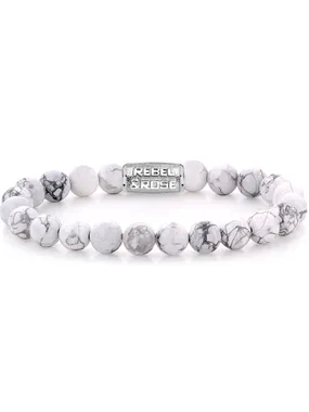 Rebel & Rose Bracelet Virgin White RR-80066-S-L mens