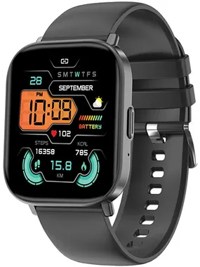 Smartwatch W127G - Black - Black