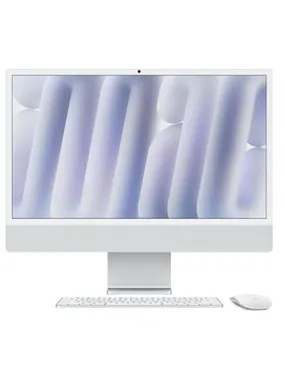 iMac 24 inch: M4 10/10, 16GB, 512GB SSD - Silver
