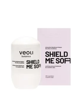 Shield me softly mineral soothing deodorant for sensitive skin 50ml