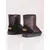 Shelovet girls brown snow boots